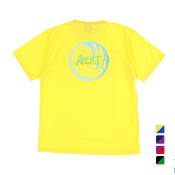 アルスト メンズ レディス バレーボール 半袖Tシャツ DRY Tシャツ BK
