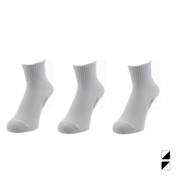 ◇3足組ショート丈ソックス◇再生素材使用。◇吸水速乾、消臭◇吸水速乾:汗を素早く吸収、拡散し外へ放出させます。◇消臭:汗のニオイを消臭します。汗のニオイの成分「アンモニア・酢酸・イソ吉草酸」から発生する独特なニオイをパワフルに消臭します。◇...