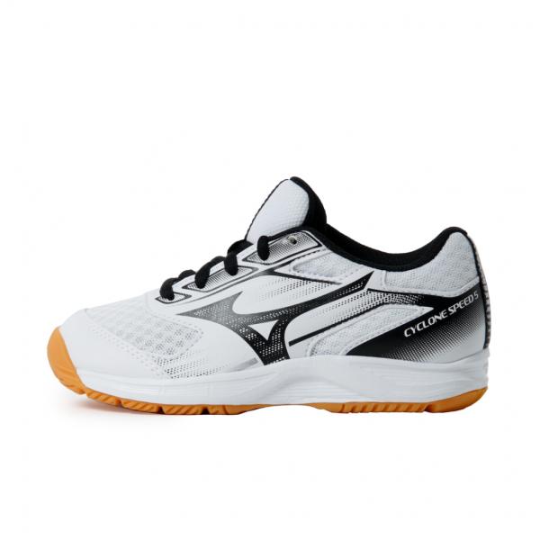 Mizunoバレーボールシューズ ブラック　ジュニア　子供サイズ21.5 ミズノ MIZUNO ミズノ CYCLONE SPEED 5 Jr. サイクロンスピード