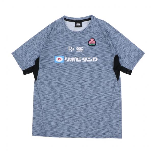 カンタベリー メンズ ラグビー 半袖シャツ JAPAN WORKOUT TEE
