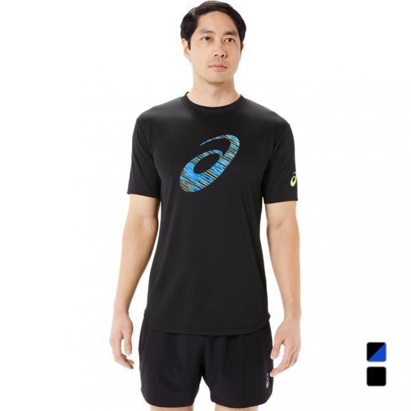 アシックス メンズ レディス ハンドボール プラクティスシャツ 変温プリントドライ半袖シャツ 2073A032 asics