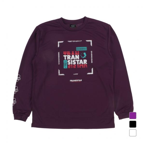 トランジスタ メンズ レディス ハンドボール 長袖プラクティスシャツ HB DRY L/S T-shirts STAMP HB25TS01 ドライTシャツ TRANSISTAR