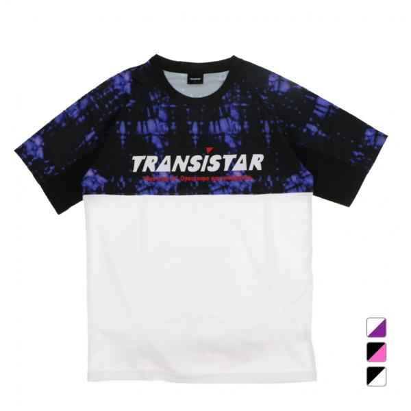 トランジスタ メンズ レディス ハンドボール 半袖プラクティスシャツ HB Game Shirts TIE-DYE HB25AT01 TRANSISTAR