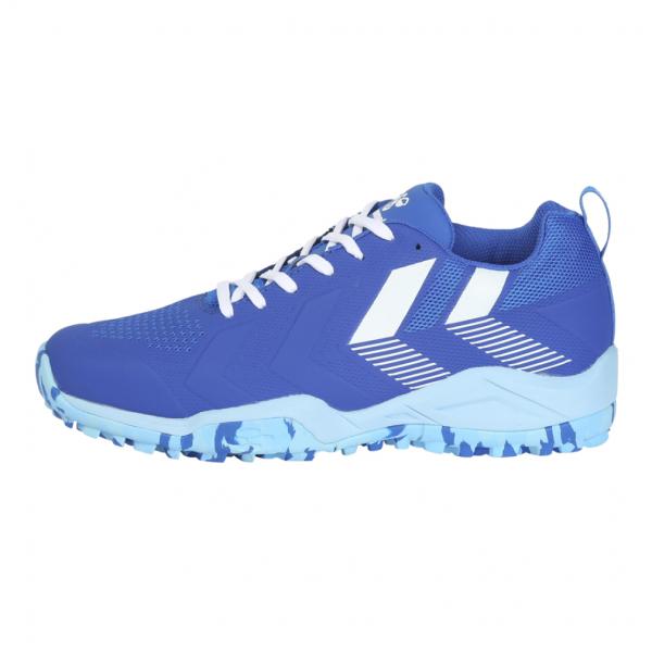 グランドフライ 5　ブルー×ホワイト　【hummel|ヒュンメル】ハンドボールシューズhas6017-6010