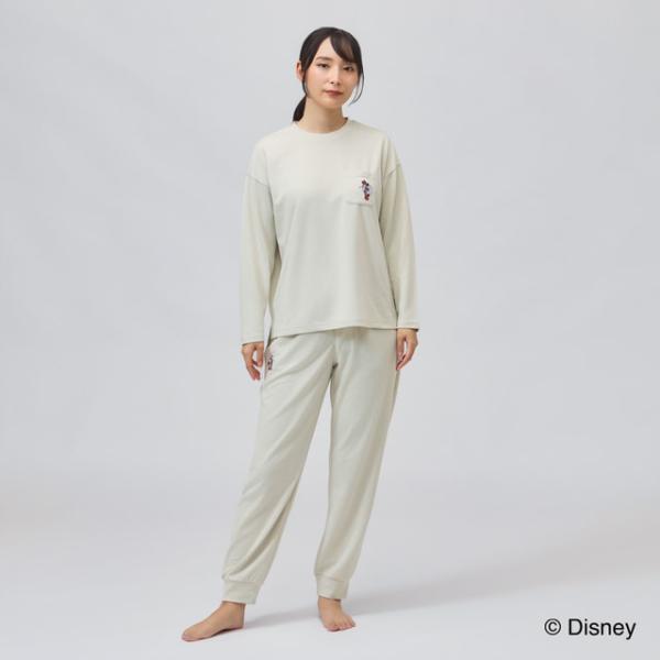 ディズニー リカバリーウェア 上下セット レディース TIGORA SLEEP 長袖Tシャツ ロングパンツ 一般医療機器 Disney