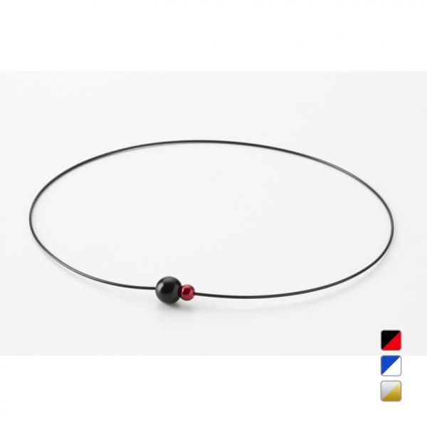 ◇洗練された輝きでスポーツシーンに彩りを ◇EXTREMEモデル×女性向けスポーツネック ■カラー(メーカー表記)： シルバー×ゴールド(シルバー/ゴールド) ペールブルー×ホワイト(ライトブルー/パール) ブラック×レッド(ブラック/レッ...