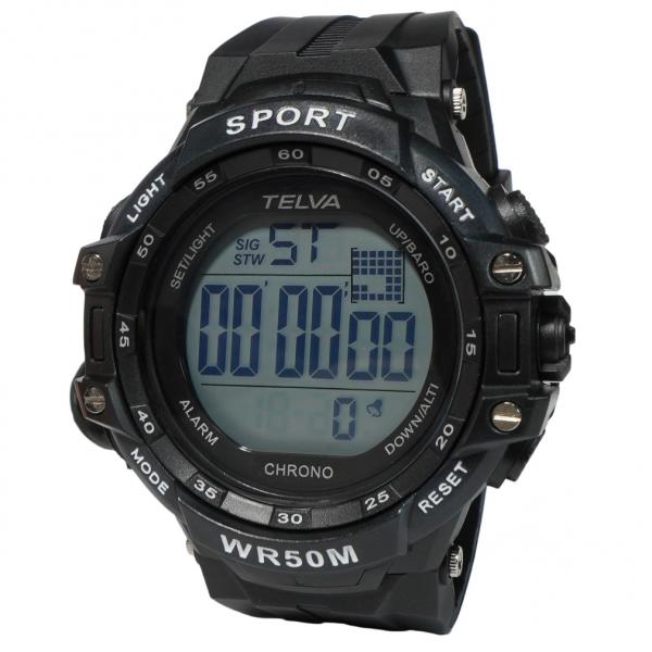 ◇ストップウォッチ機能付き ◇ストップウォッチ/ELライト/アラーム/チャイム/カレンダー/5気圧防水 ■カラー： BK ■素材：バンド：ウレタン/ケース：プラスチック ■重量：約55g ■生産国：中国 アルペン alpen スポーツデポ ...