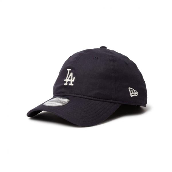 キャップ　ネイビー　L/XL NEW ERA（ニューエラ） キャップ 9TWENTY Cotton Flax ロサンゼルス