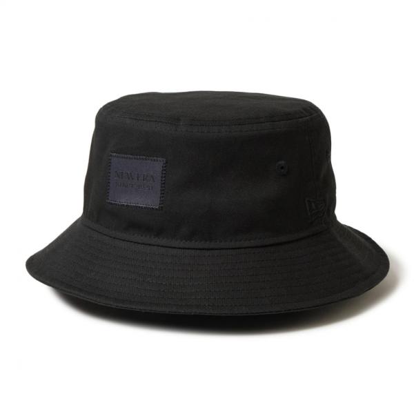 NEW ERA（ニューエラ） ハット バケット01 Black Woven Patch ブラック