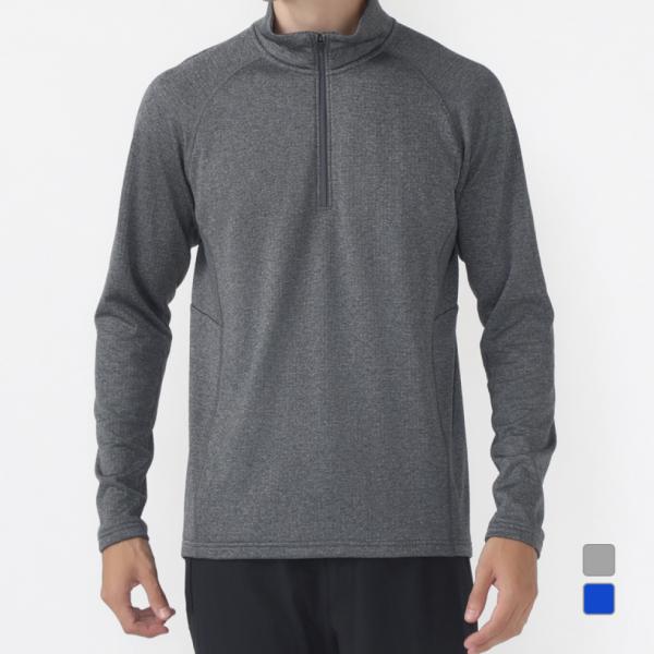 TIGORA（ティゴラ） メンズ アウトドア 長袖Tシャツ グリッドフリース