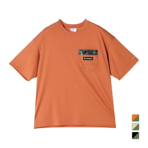 Columbia 2024春夏 コロンビア メンズ アウトドア 半袖Tシャツ
