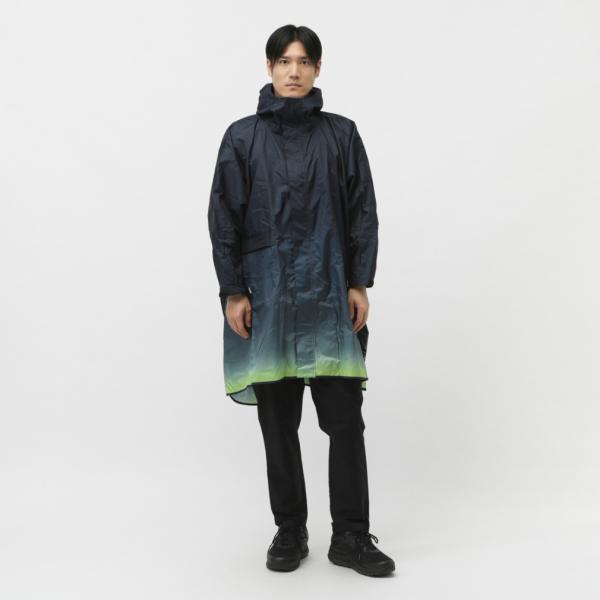 【未使用美品】UNITED ARROWS × kiu レインウェア カーキ 希少 KiU キウ アウトドア レインウェア STANDARD RAIN PONCHO K404