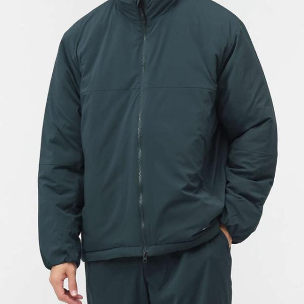 【アルペン限定】 スノーピーク アウトドア 中綿ジャケット New Standard Padded Jacket NSD-JK-25AU701 : ディープグリーン snow peak