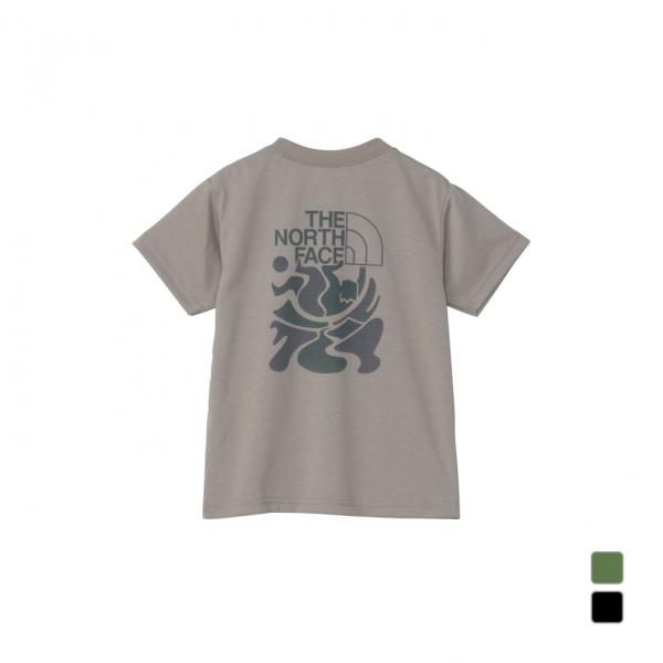 ザ・ノース・フェイス ジュニア キッズ 子供 半袖Tシャツ トドラーショートスリーブイーエスクライミングロゴティー NTT82571 THE NORTH FACE