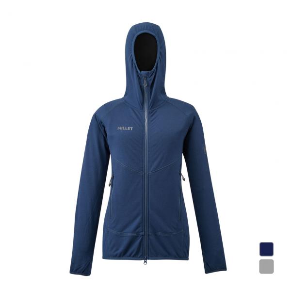 ミレーMILLET トレッキングフリースジャケット トリベニフーディレディースL alpen-group_9279795125