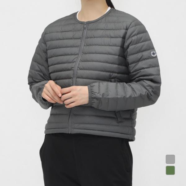 オーシバル レディース アウトドア 中綿ジャケット DPL ROUND NECK