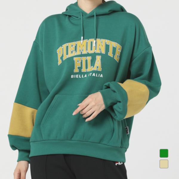FILA（フィラ） レディース スウェット パーカー ストレッチ裏起毛