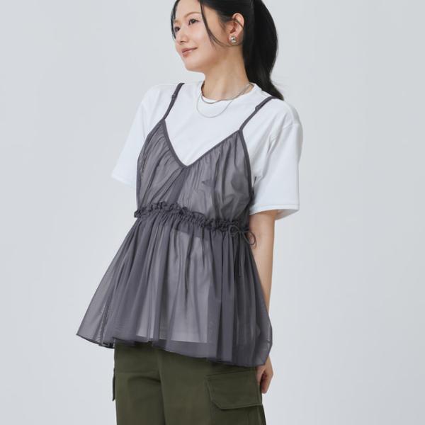 adidas（アディダス） レディース 半袖 Tシャツ アルペン 2-in-1