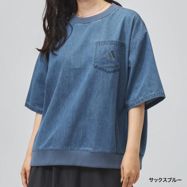 adidas（アディダス） レディース 半袖 Tシャツ W COOL DENIM Tシャツ