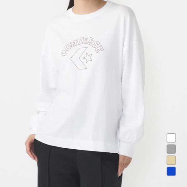 コンバース(Converse) 長袖 カットソー トップス 新品　 CONVERSE（コンバース） セール 長袖Tシャツ メンズ 大きいサイズ 袖