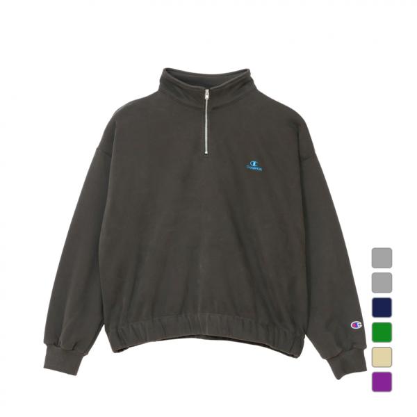 ◇Championのスウェットシャツは、「ザ キング オブ スウェットシャツ」と評されるほど、世界中の多くのファンに愛されてきました。 環境に配慮して生産されたサステナブルなアメリカ綿とリサイクルポリエステルを使用した、裏毛素材のハーフジッ...