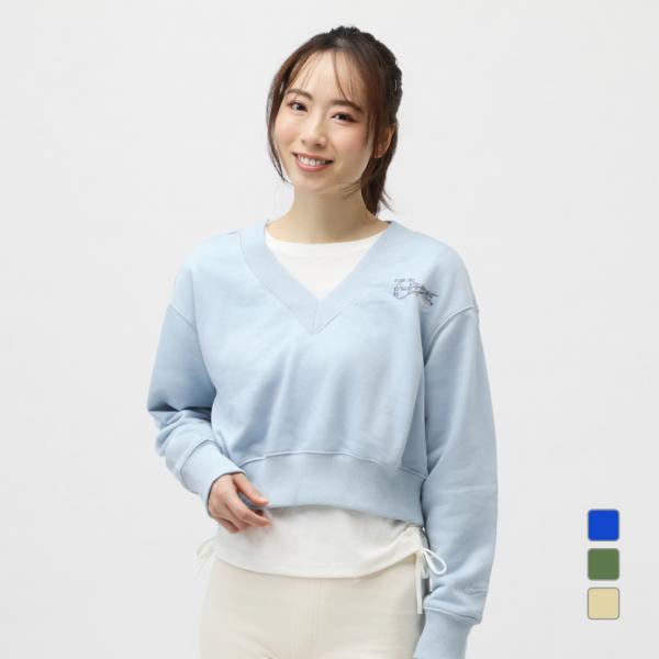 新品 NIKE ナイキ ヨガウェア Vネック スウェット トレーナー レディース alpen-group_9468560925