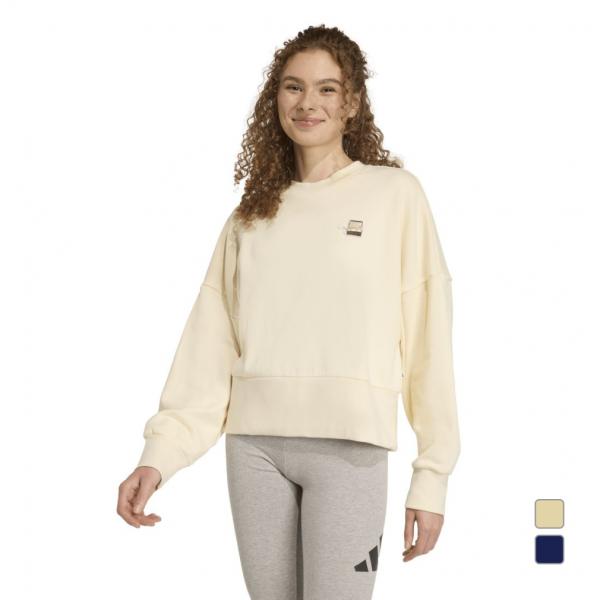 adidasスウェット アディダス アディカラー オーバーサイズ クルーネック