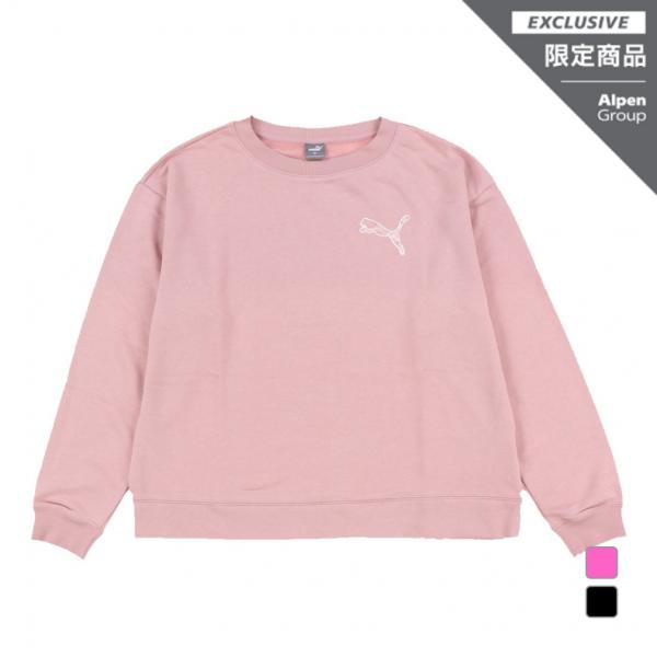 PUMA プーマ レディース スウェット トレーナー ESS+ MARBLEIZED PUMA プーマ レディース スウェット トレーナー ESS+ MARBLEIZED