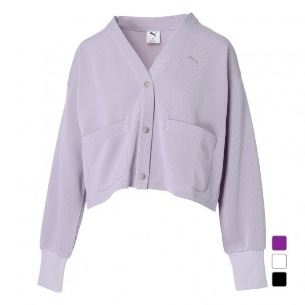 PUMA（プーマ） レディース スウェット フルジップ AUTUMN ニット JKT