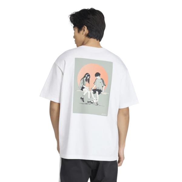 adidas（アディダス） メンズ 半袖 Tシャツ アニメ グラフィック