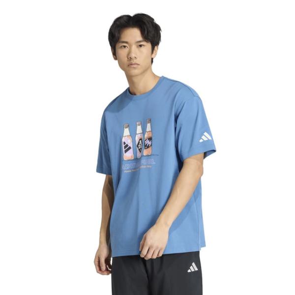 adidas（アディダス） メンズ 半袖 Tシャツ ドリンク グラフィック