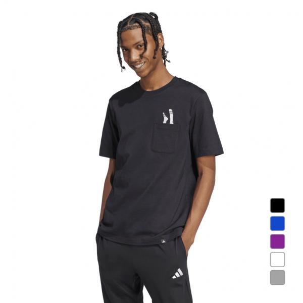 adidas（アディダス） メンズ 半袖Tシャツ ラウンジ サンダル