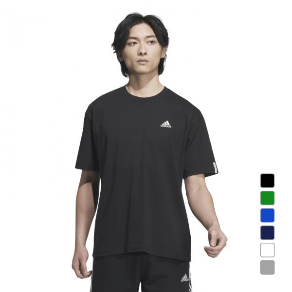 アディダス メンズ エッセンシャルズ プラス ルーズフィット スモール 