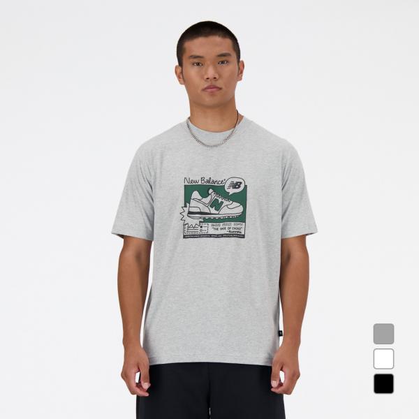 new balance 半袖シャツ ニューバランス（new balance）（メンズ）オーバーサイズ 半袖