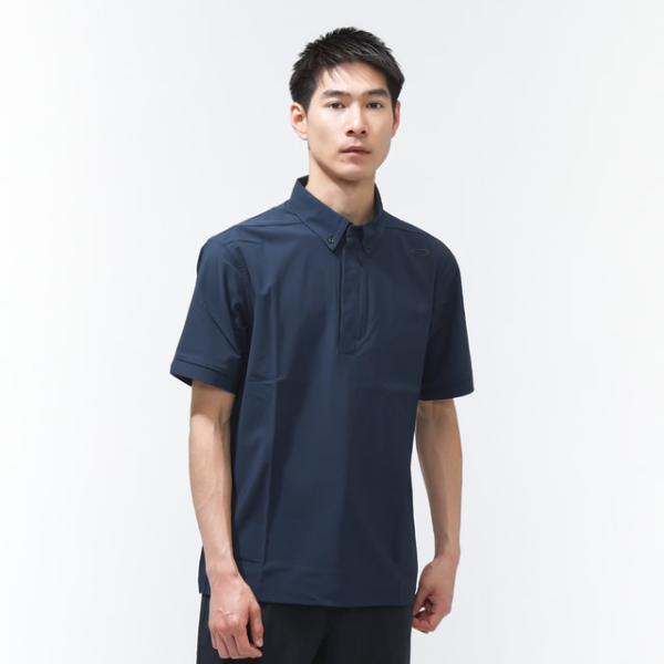 オーラリー　メンズ　半袖　ポロシャツ　アムンゼン　プルオーバー OAKLEY（オークリー） メンズ 半袖 ポロシャツ MULTI SS BD SHIRTS 1.0