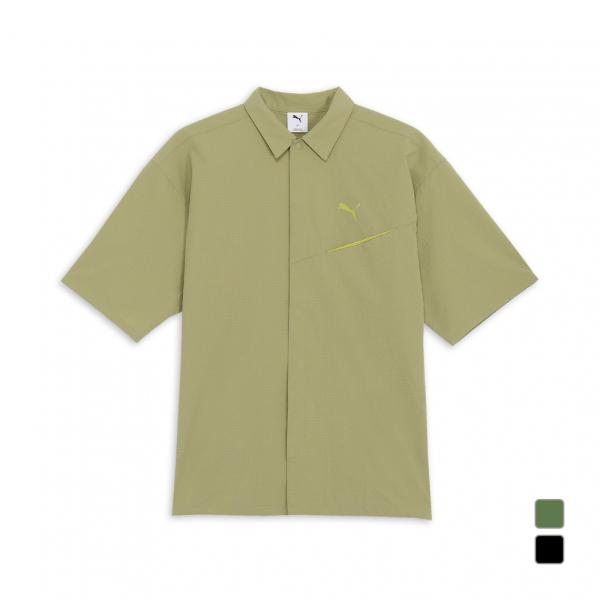 PUMA - メンズサッカーウェア PUMA プーマ メンズ 半袖 シャツ SUMMER SS シアサッカー 687320
