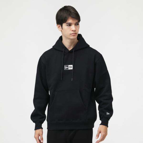 ニューエラ 長袖 スウェット フーディー 裏起毛 ブラック メンズ レディース NEW ERA OS SW PH BRUSHED LIN BLK alpen-group_9508685515