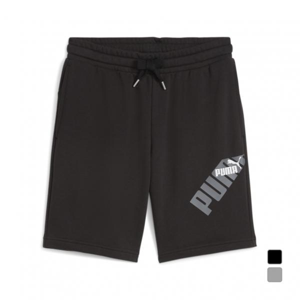プーマ メンズ スウェット ハーフパンツ PUMA POWER グラフィック 9 
