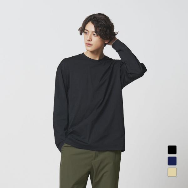 TIGORA（ティゴラ） メンズ 長袖 Tシャツ ドライストレッチロングT
