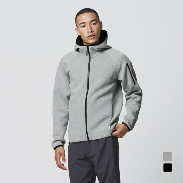 ◇ダンボールニットの特徴であるハリ感はそのままに、スウェットで気になる毛玉の発生を抑えています。 動いて汗をかいても乾きやすい吸水速乾性も持ち合わせています。 もちろん、ストレッチが効いているのでとても動きやすいです。 着る人を選ばないベー...