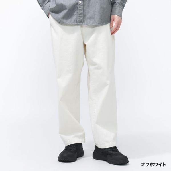 TIGORA（ティゴラ） メンズ ロングパンツ デニムワイドパンツ CORDURA
