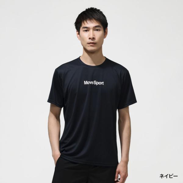 ムーブスポーツ メンズ 半袖 機能 Tシャツ 半袖Tシャツ ST6SHTA3MB