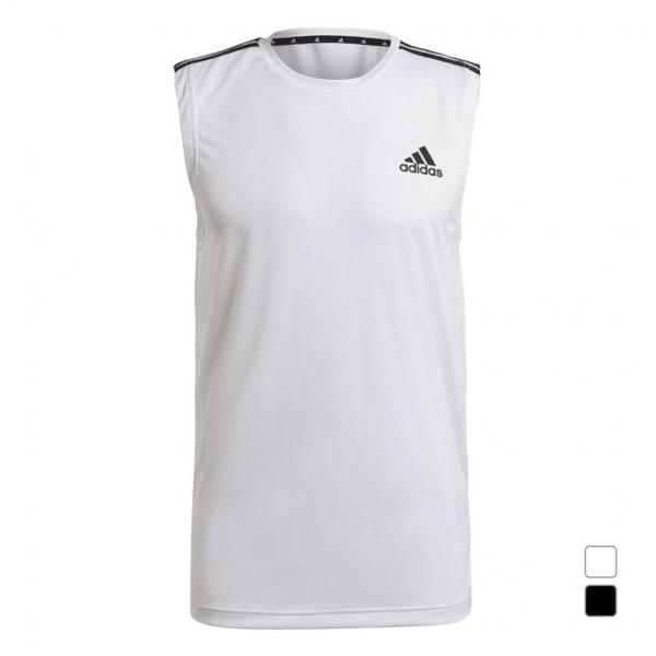 adidas（アディダス） メンズ ノースリーブ 機能 シャツ AEROREADY