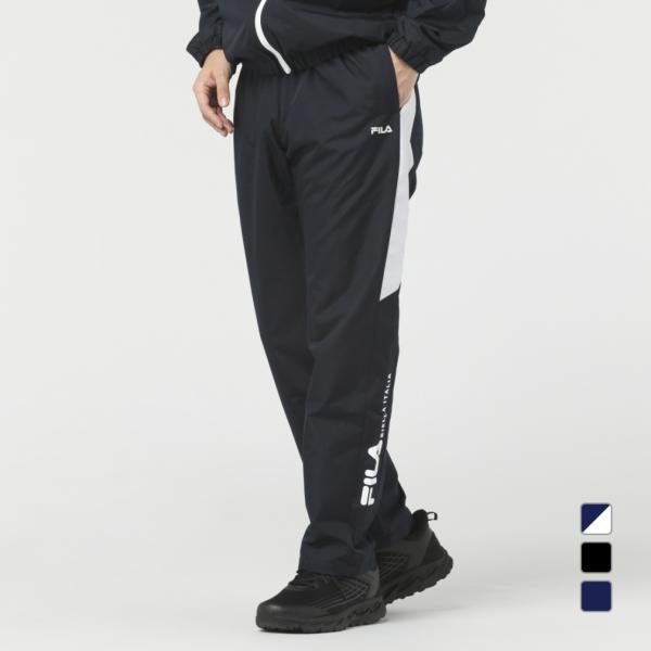 FILA（フィラ） メンズ ウインドパンツ 撥水裏トリコットウィンド