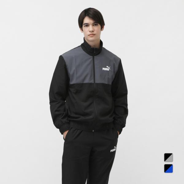 PUMA プーマ メンズ ウインド 上下セット ウーブン カラー