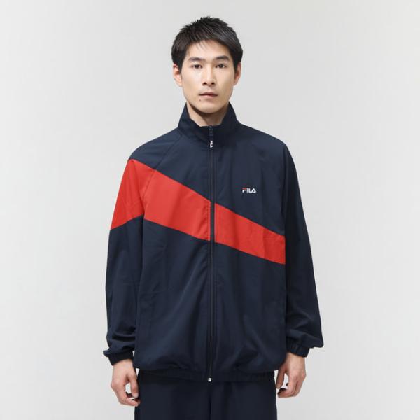FILA（フィラ） メンズ クロスジャケット メンズトラックジャケット