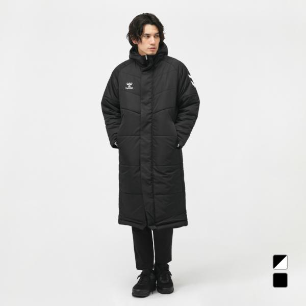 ◇冬場の試合観戦や移動時に欠かせない中綿ロングコート ◇撥水加工を施したウーブン素材を使用した中綿ロングコート。 内側にはA4サイズが収納可能なポケット付き ■カラー(メーカー表記)： ブラック×ホワイト(9010：ブラック_ホワイト) ブ...