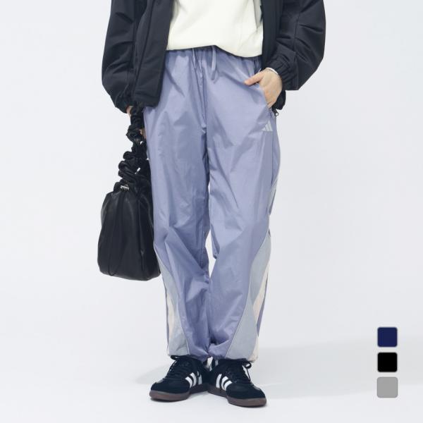 ◇ミッドライズのウエストとコントラストカラーのパネルを特徴とする、軽量のウーブンパンツ。 ◇このadidasのウーブンパンツの魅力は何と言ってもその着こなしやすさ。 ゆったりとしてリラックス感のあるシェイプで、外をぶらぶらしているときもソフ...