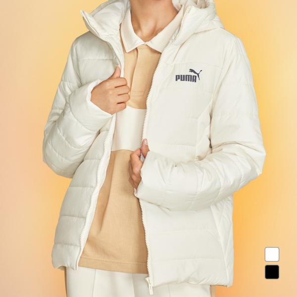 未使用に近い美品　バボラ　レディースフード付きジャケット　ホワイト×ネイビー　O 未使用に近い美品 バボラ レディースフード付きジャケット ホワイト