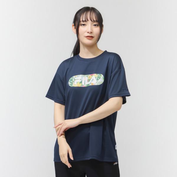 FILA（フィラ） レディース 半袖 機能 Tシャツ レディースショート